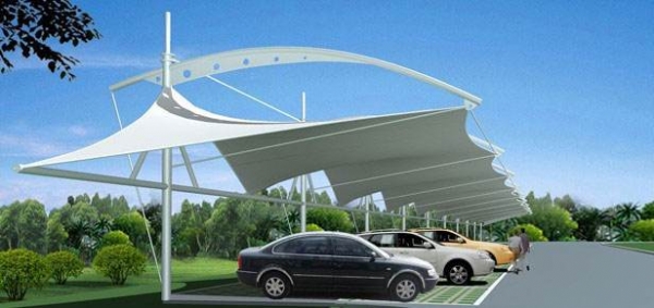 山東膜結構車棚制作廠家